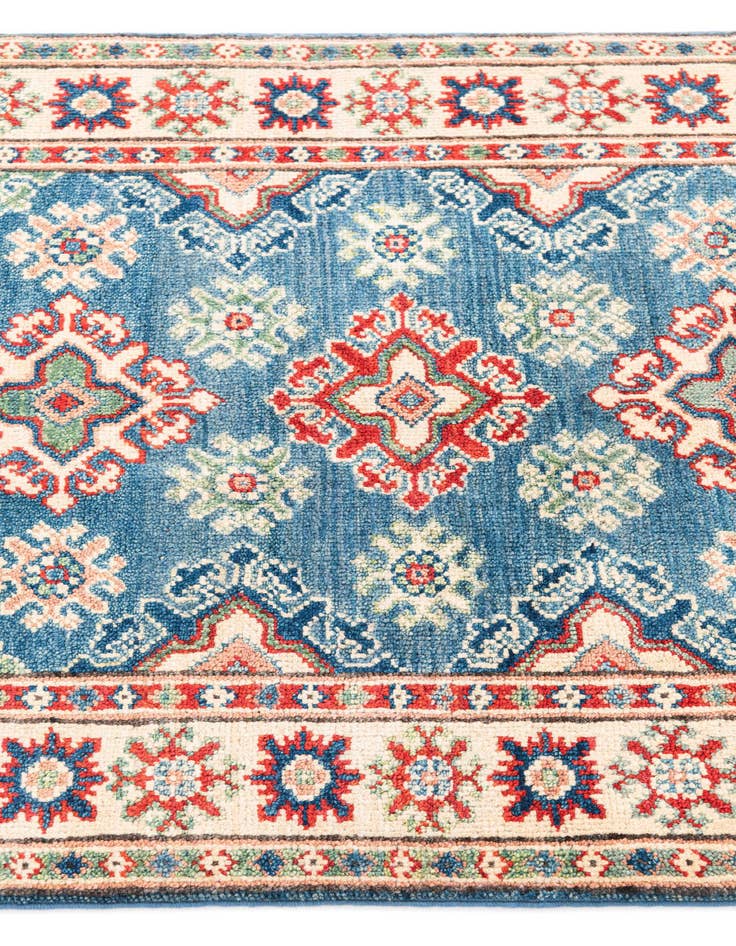 Detail image of  2' 9 x 4' 4  Hand Knotted Kazak Rug