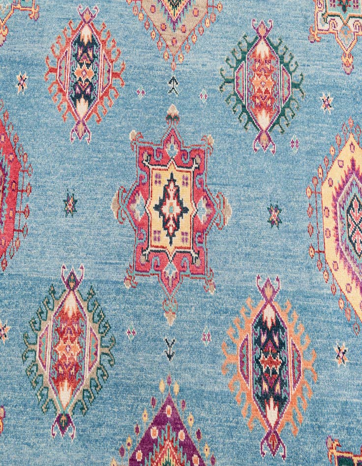Detail image of  8' 2 x 9' 6  Hand Knotted Kazak Rug