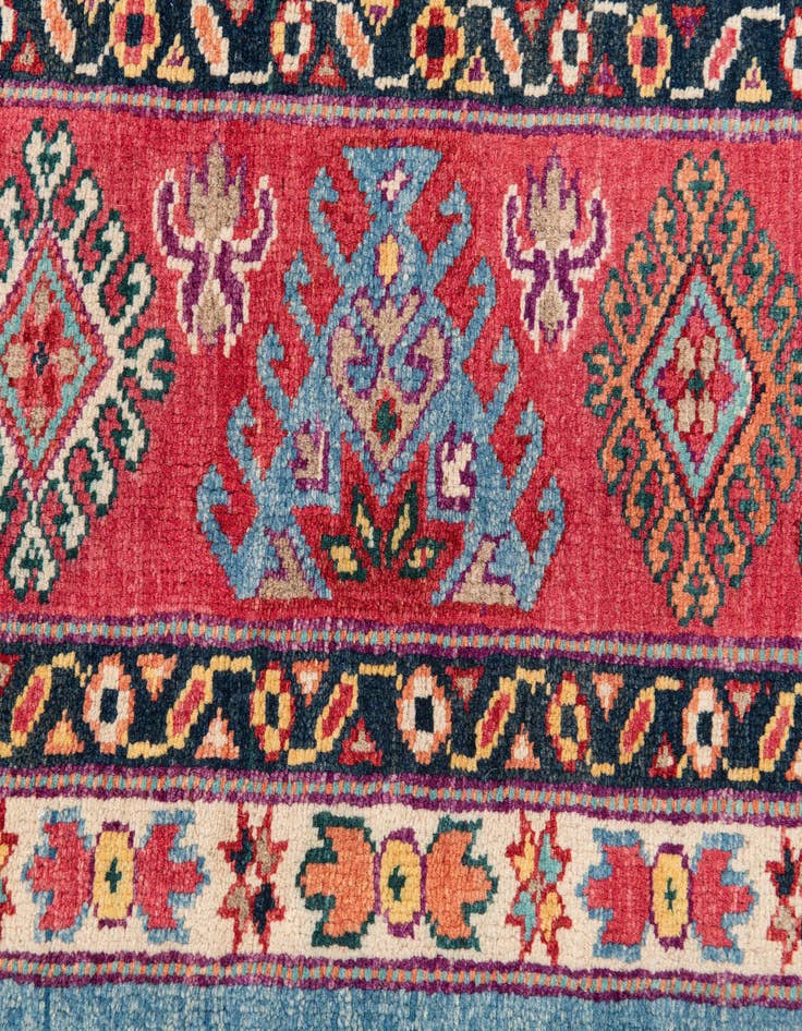 Detail image of  8' 2 x 9' 6  Hand Knotted Kazak Rug