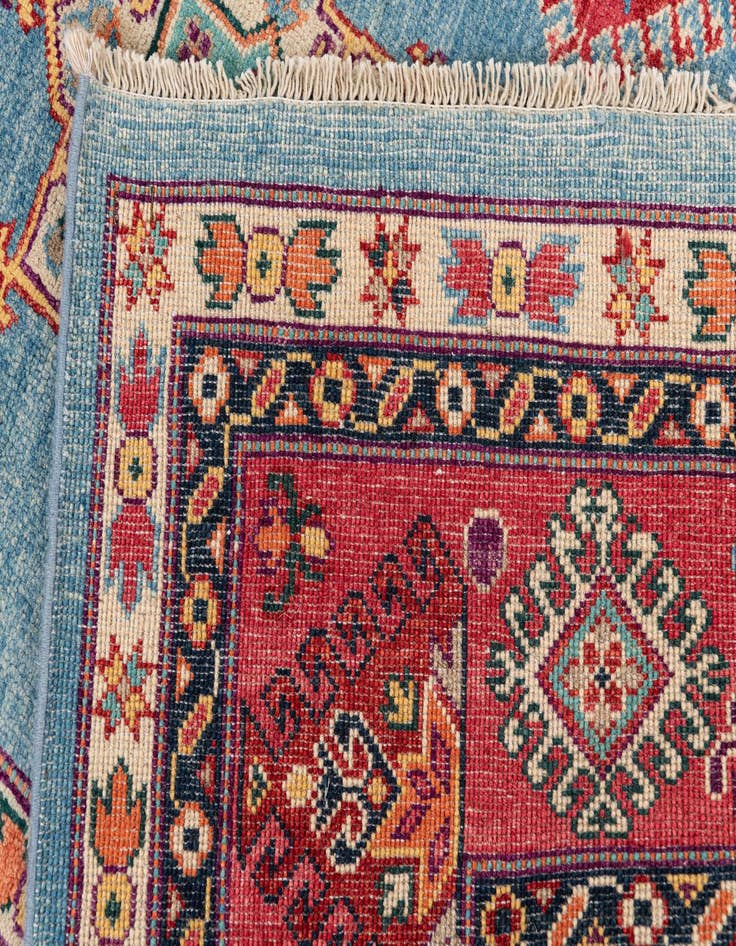 Detail image of  8' 2 x 9' 6  Hand Knotted Kazak Rug
