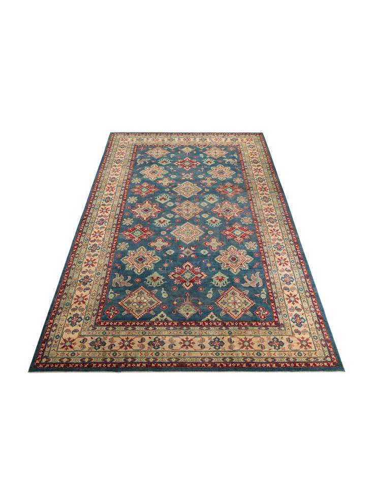 Detail image of  10' x 15'  Hand Knotted Kazak Rug