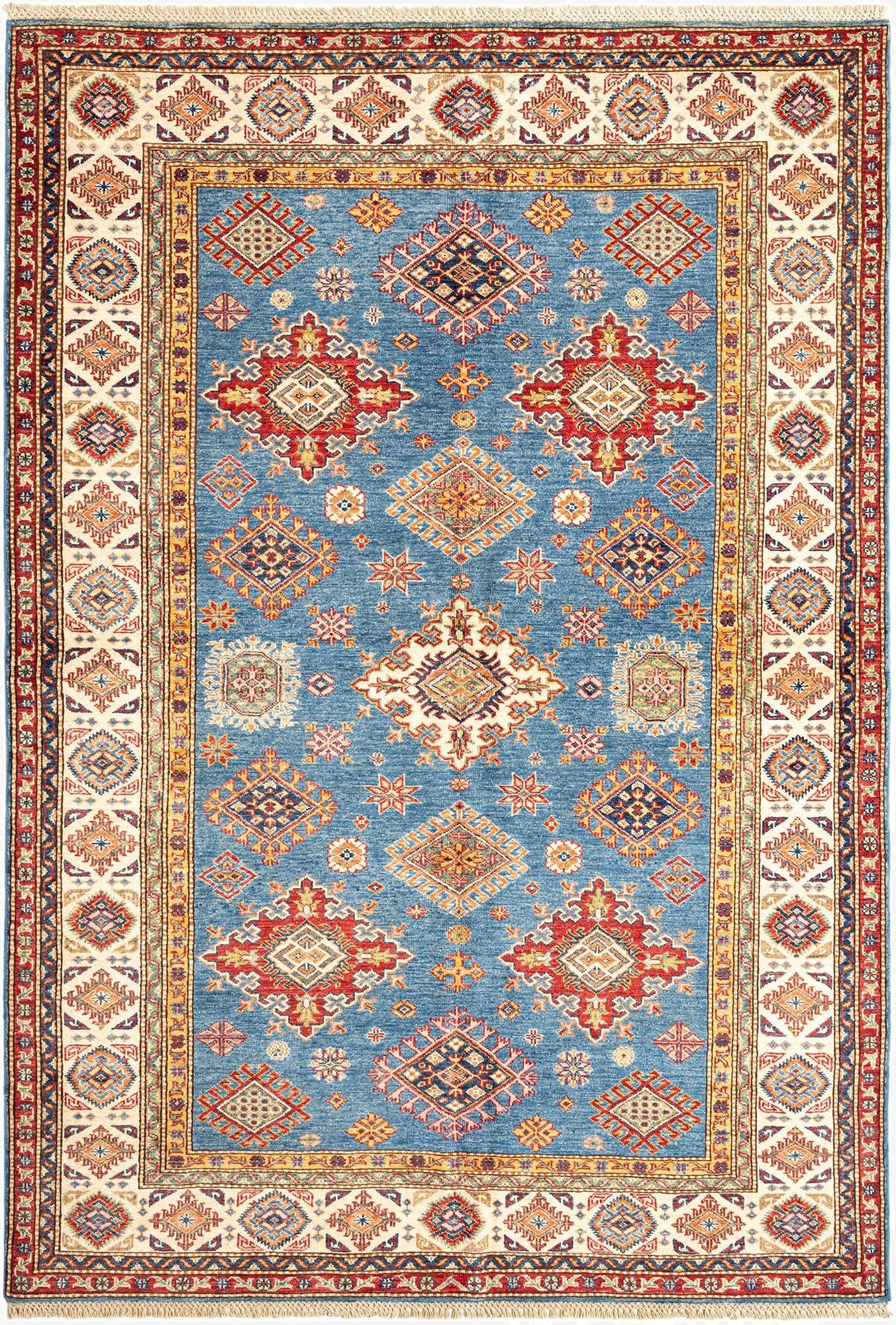  5' 7 x 8' 2 Kazak Wool Rug