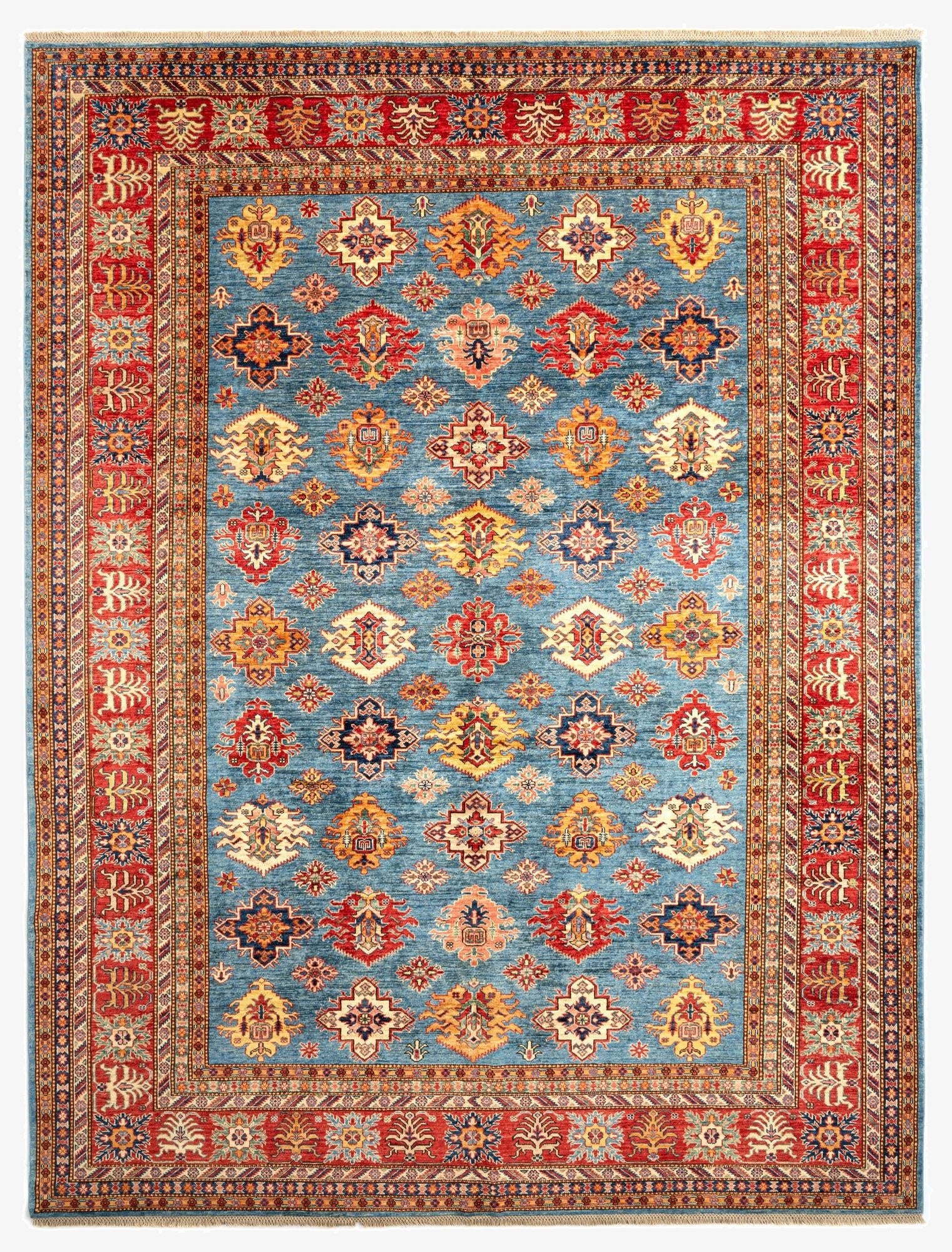  9' x 11' 9 Kazak Wool Rug