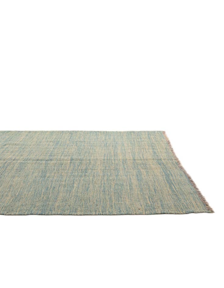 Detail image of  4' 4 x 6' 1  Hand Woven Kilim Modern Wool Rug