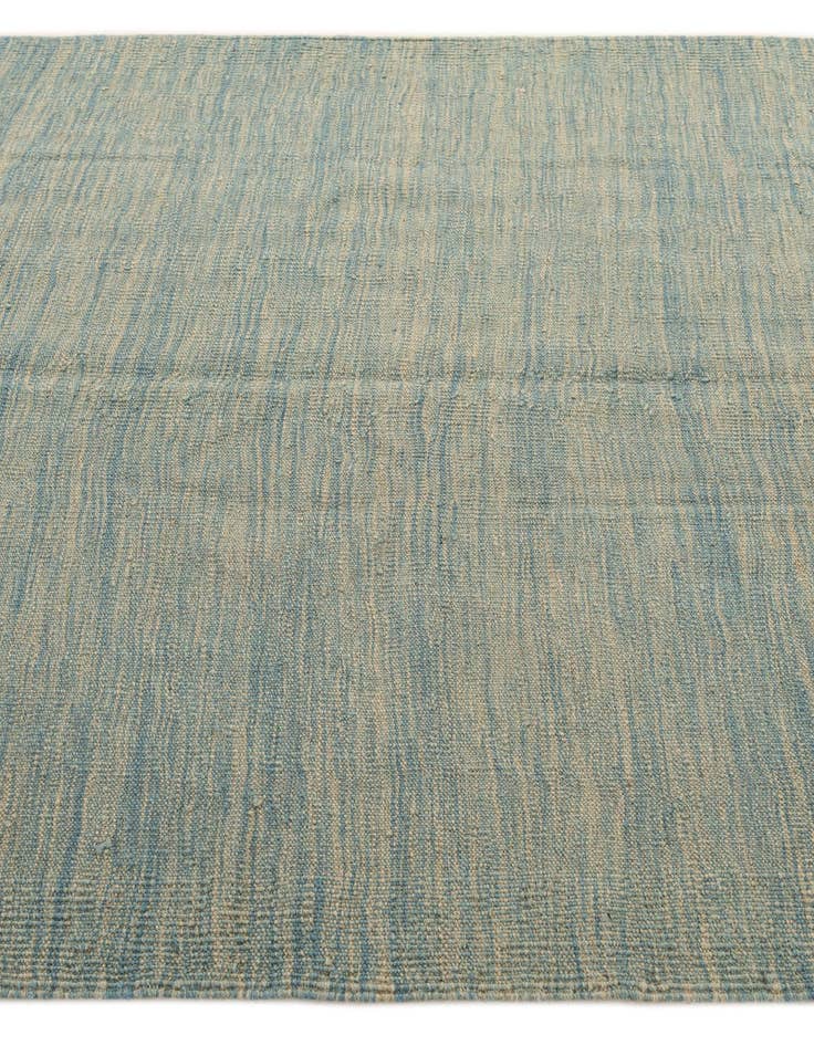 Detail image of  4' 4 x 6' 1  Hand Woven Kilim Modern Wool Rug