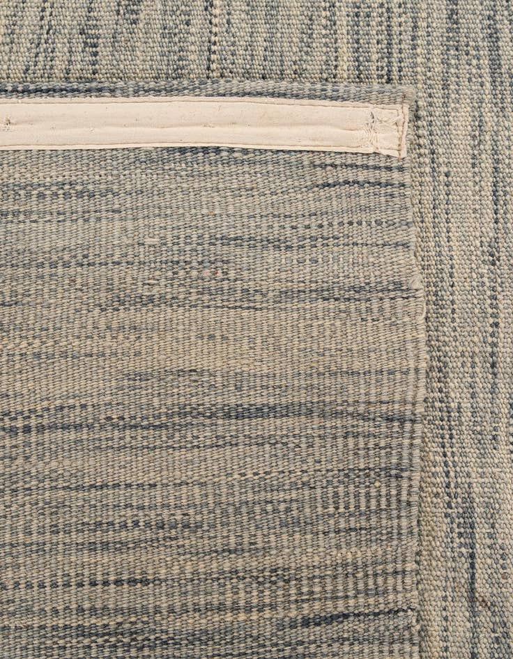 Detail image of  6' 4 x 9' 6  Hand Woven Kilim Modern Wool Rug