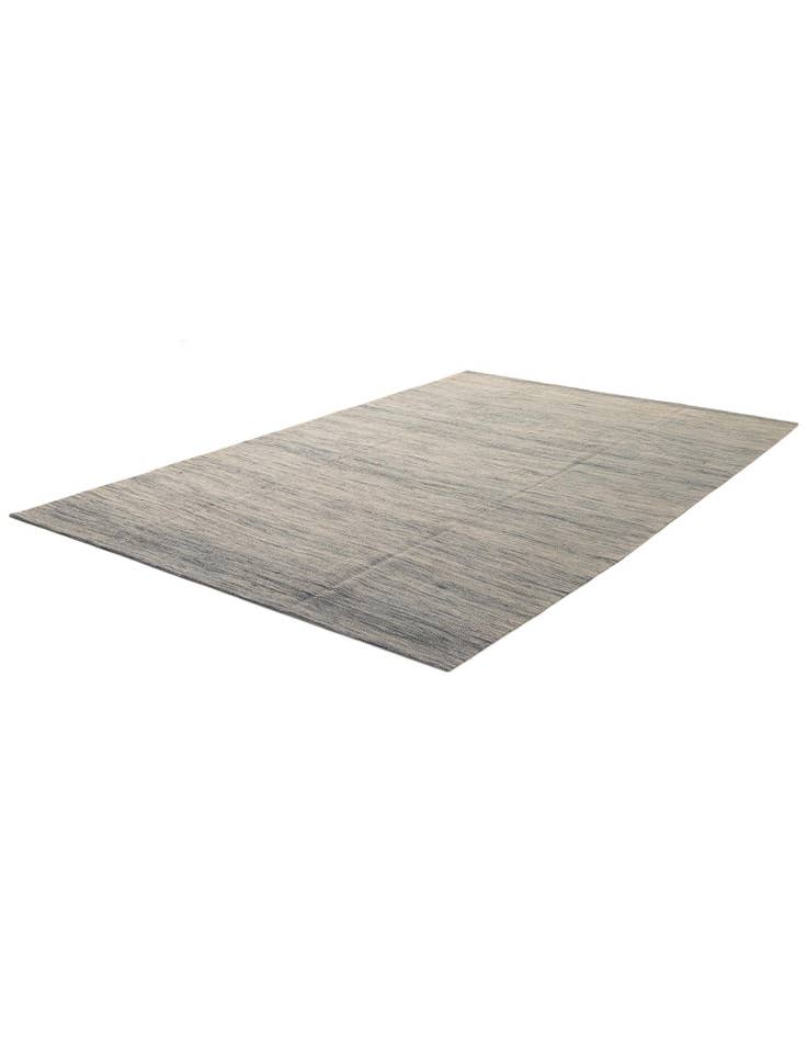 Detail image of  6' 3 x 9' 7  Hand Woven Kilim Modern Wool Rug