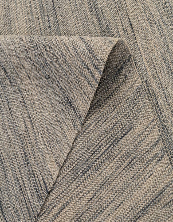 Detail image of  6' 3 x 9' 7  Hand Woven Kilim Modern Wool Rug