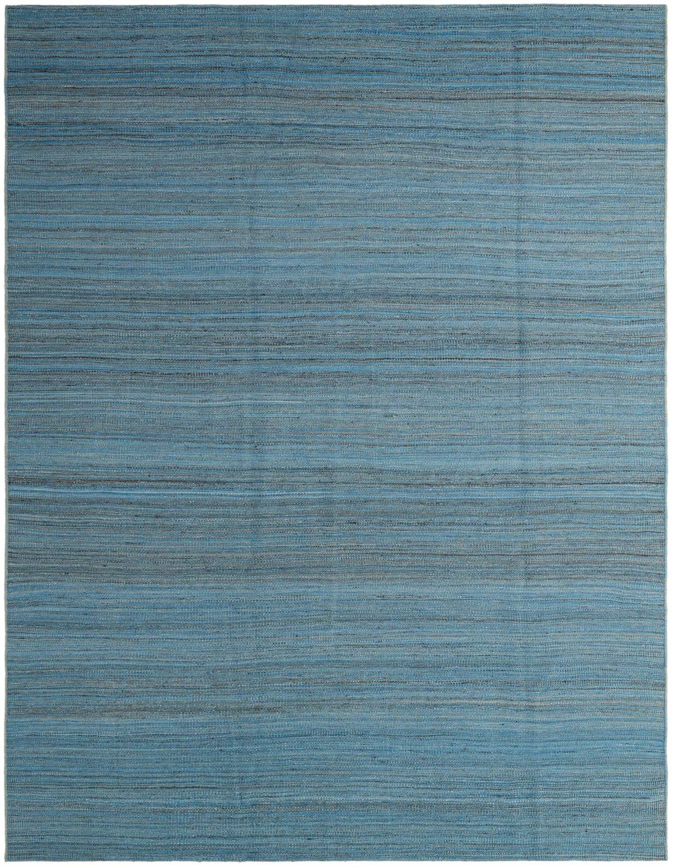 Primary image  6' 4 x 9' 7  Hand Woven Kilim Modern Wool Rug