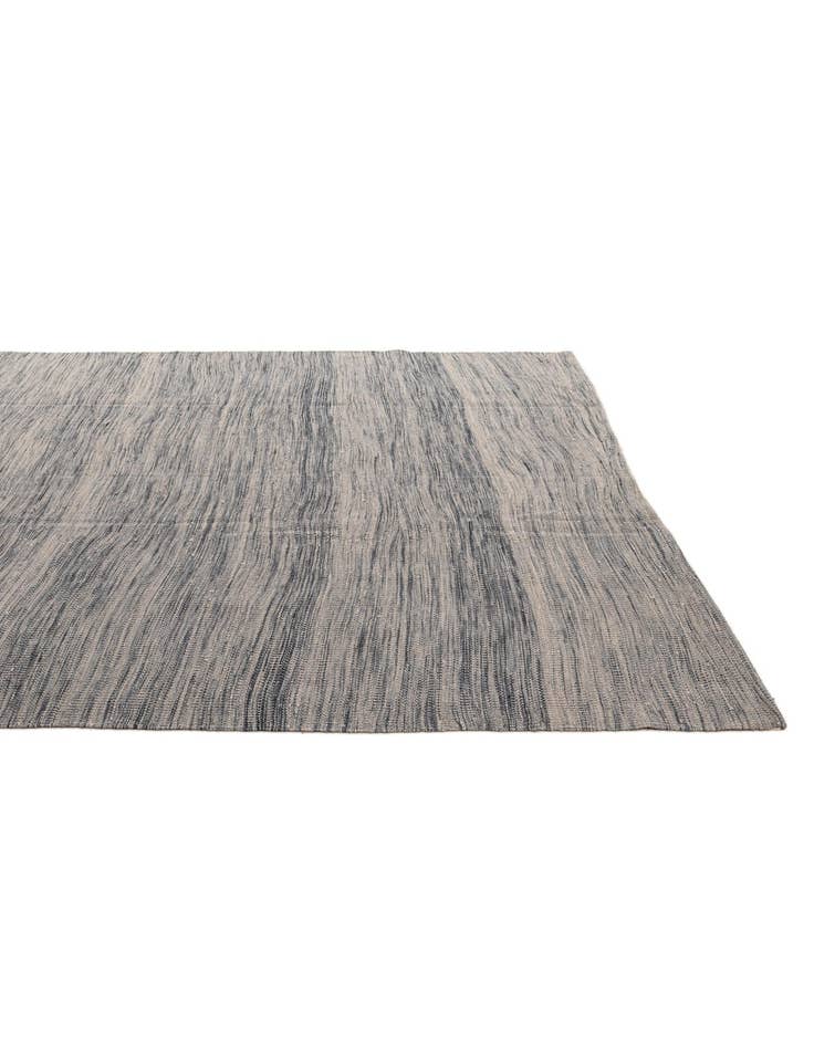 Detail image of  6' 7 x 9' 8  Hand Woven Kilim Modern Wool Rug