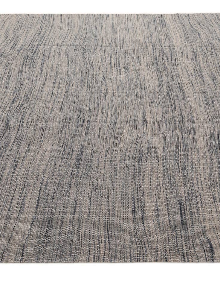 Detail image of  6' 7 x 9' 8  Hand Woven Kilim Modern Wool Rug