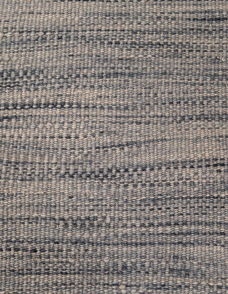 Detail image of  6' 7 x 9' 8  Hand Woven Kilim Modern Wool Rug