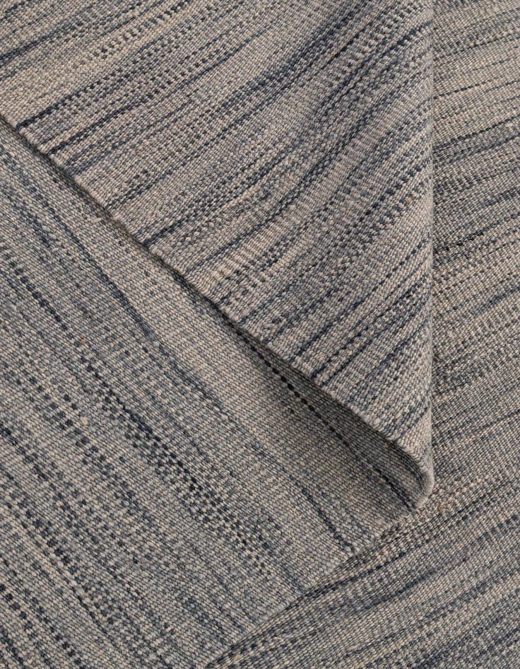 Detail image of  6' 7 x 9' 8  Hand Woven Kilim Modern Wool Rug