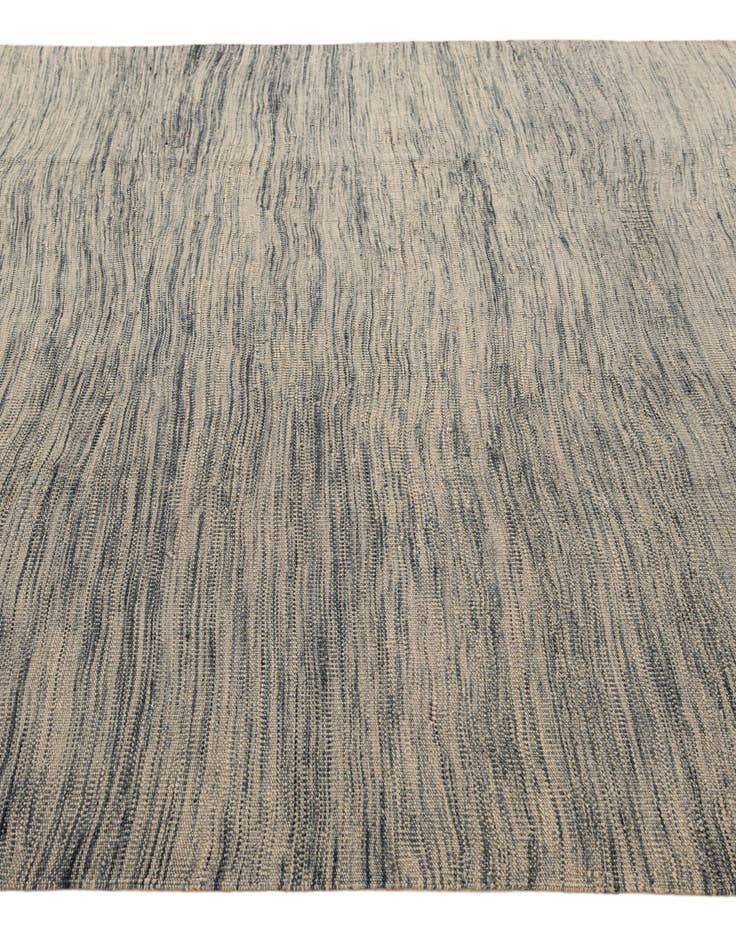 Detail image of  6' 6 x 9' 8  Hand Woven Kilim Modern Wool Rug