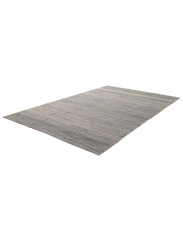 Detail image of  6' 5 x 10' 2  Hand Woven Kilim Modern Wool Rug