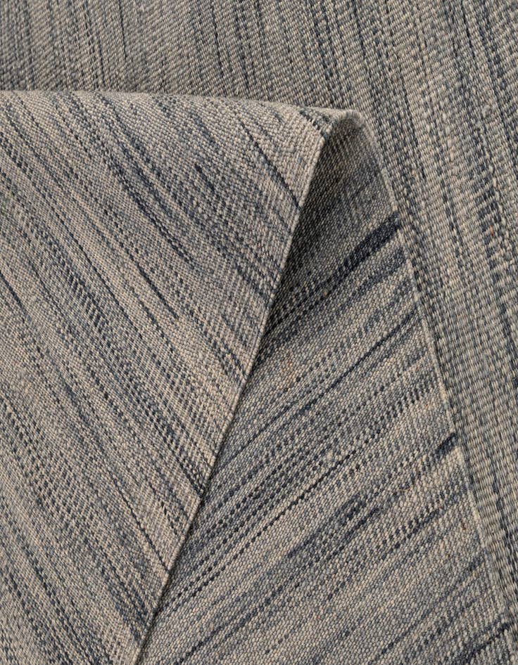 Detail image of  6' 5 x 10' 2  Hand Woven Kilim Modern Wool Rug