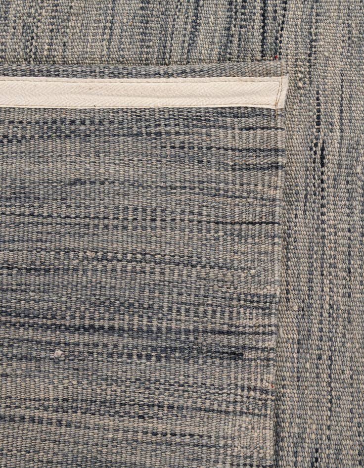 Detail image of  6' 5 x 10' 2  Hand Woven Kilim Modern Wool Rug