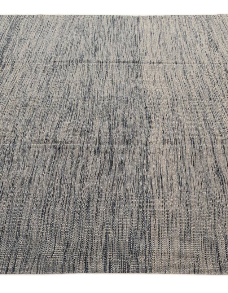 Detail image of  6' 11 x 9' 1  Hand Woven Kilim Modern Wool Rug