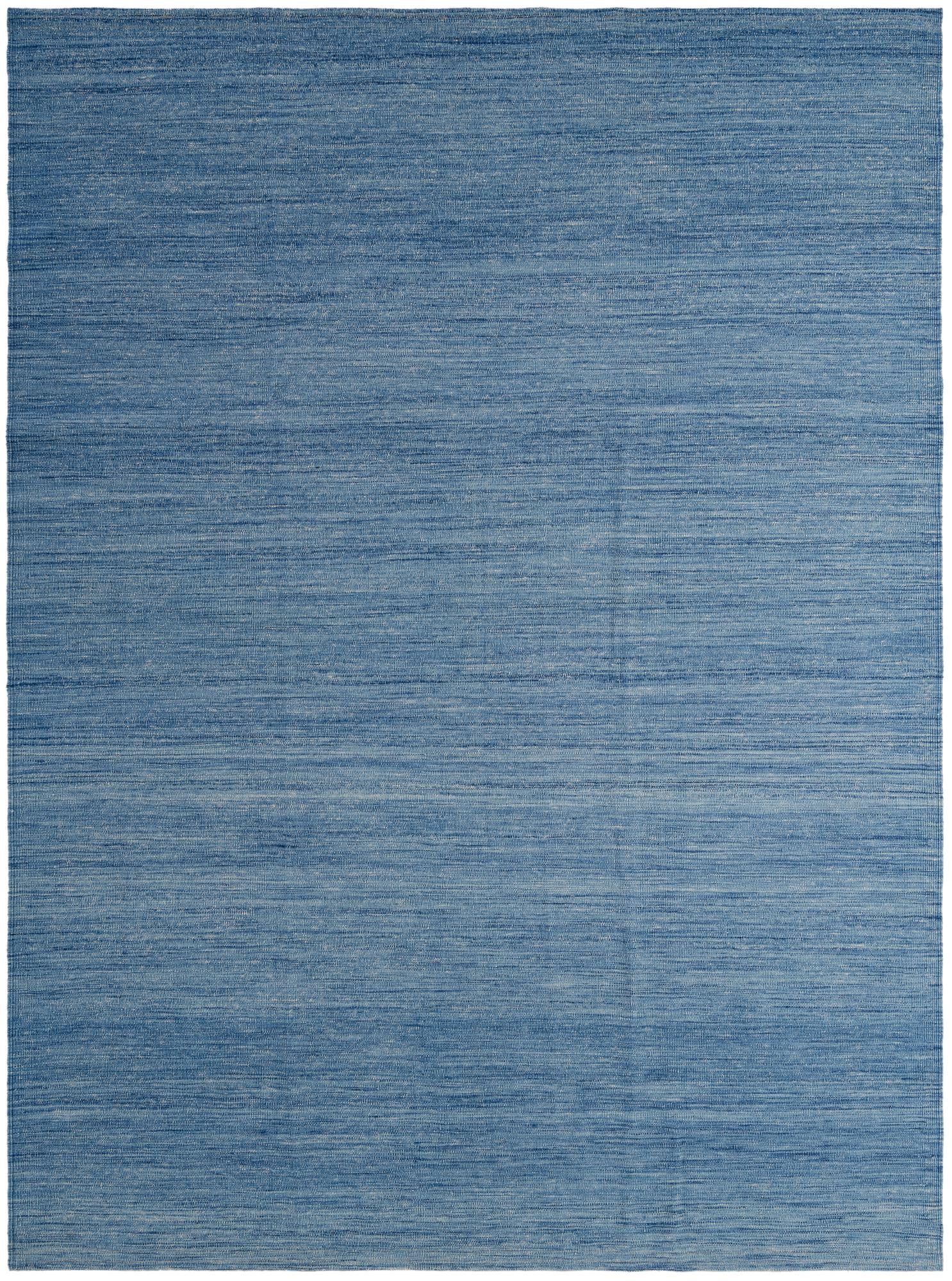  6' 11 x 9' 5  Hand Woven Kilim Modern Wool Rug