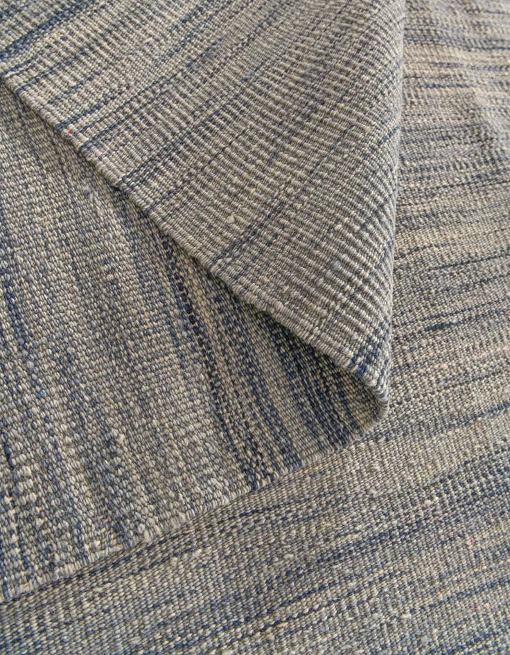 Detail image of 6' 10 x 9' 8 Hand Woven Kilim Modern Wool Rug