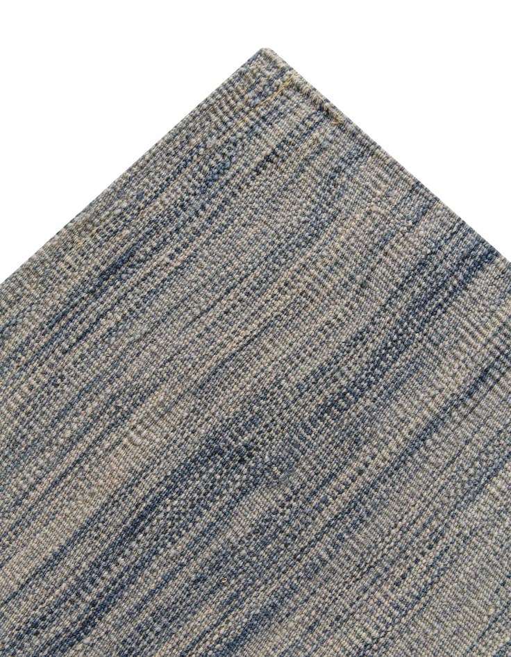 Detail image of 6' 10 x 9' 8 Hand Woven Kilim Modern Wool Rug