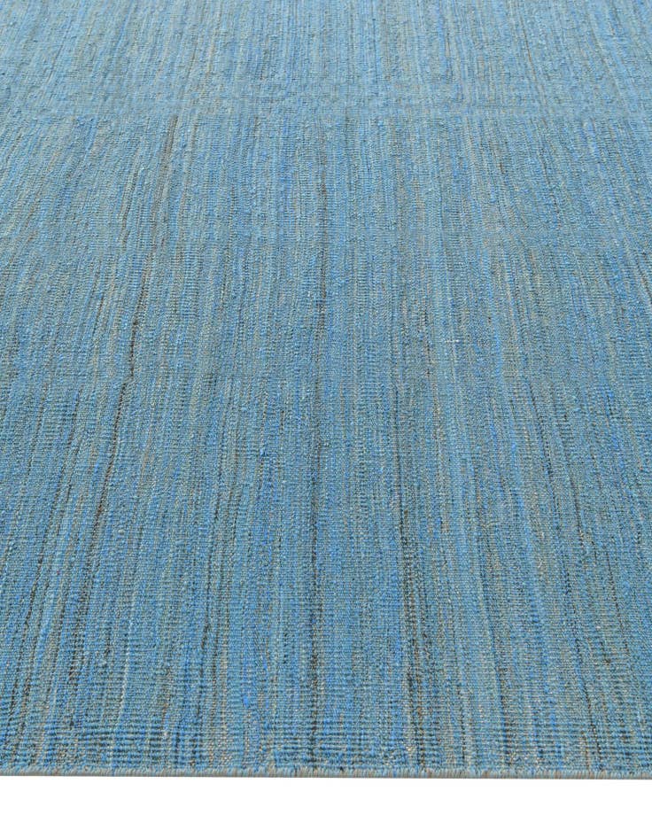 Detail image of 6' 9 x 9' 6 Hand Woven Kilim Modern Wool Rug