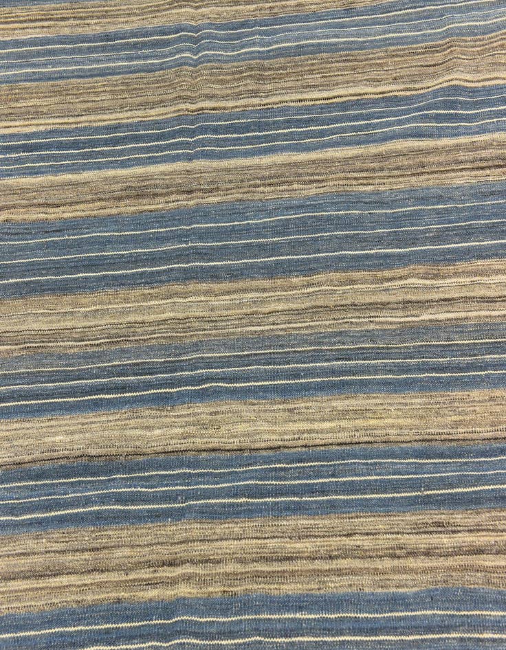 Detail image of  5' 10 x 7' 4  Hand Woven Kilim Modern Wool Rug