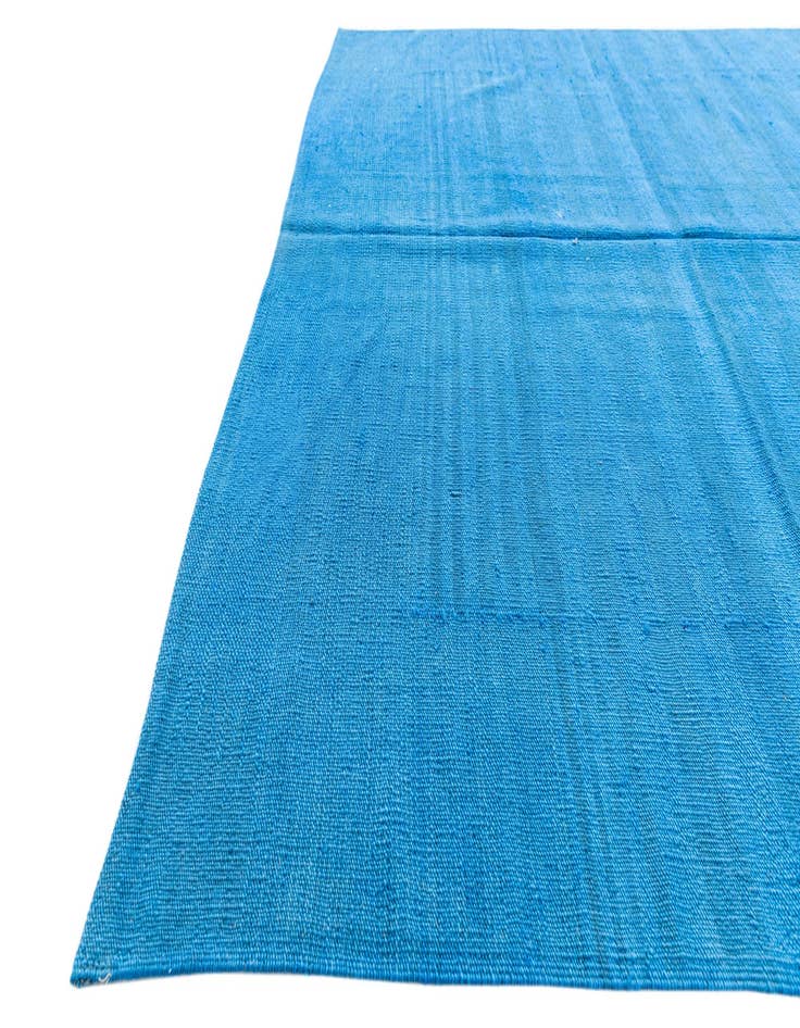 Detail image of  5' 7 x 7' 5  Hand Woven Kilim Modern Wool Rug