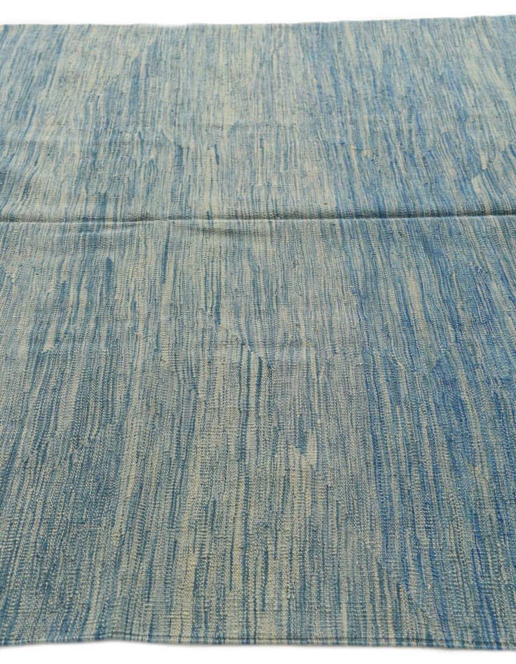 Detail image of  5' 7 x 8' 1  Hand Woven Kilim Modern Wool Rug