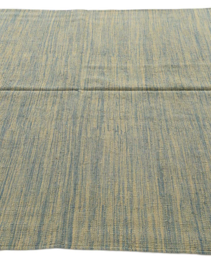 Detail image of  5' 6 x 8' 2  Hand Woven Kilim Modern Wool Rug