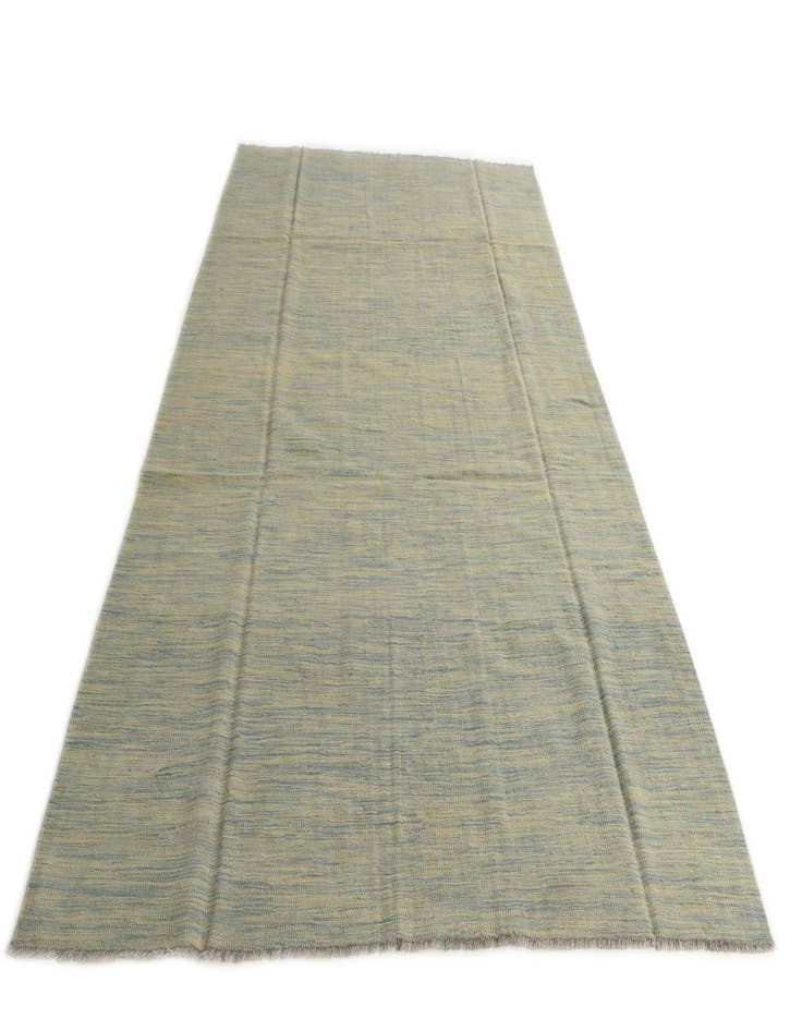 Detail image of  6' 6 x 10'  Hand Woven Kilim Modern Wool Rug