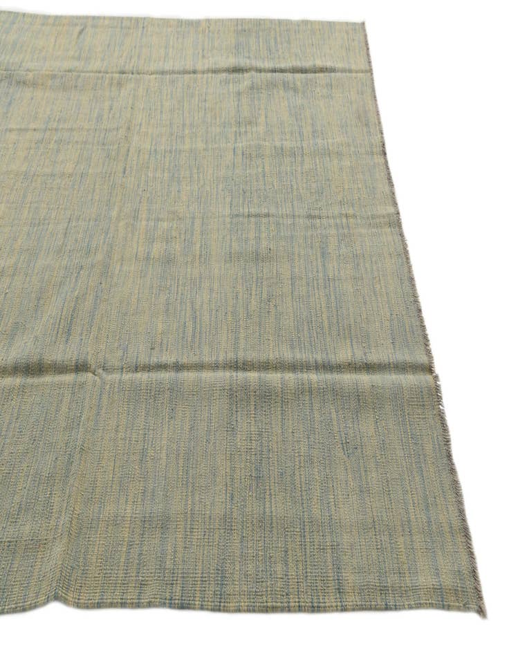 Detail image of  6' 6 x 10'  Hand Woven Kilim Modern Wool Rug