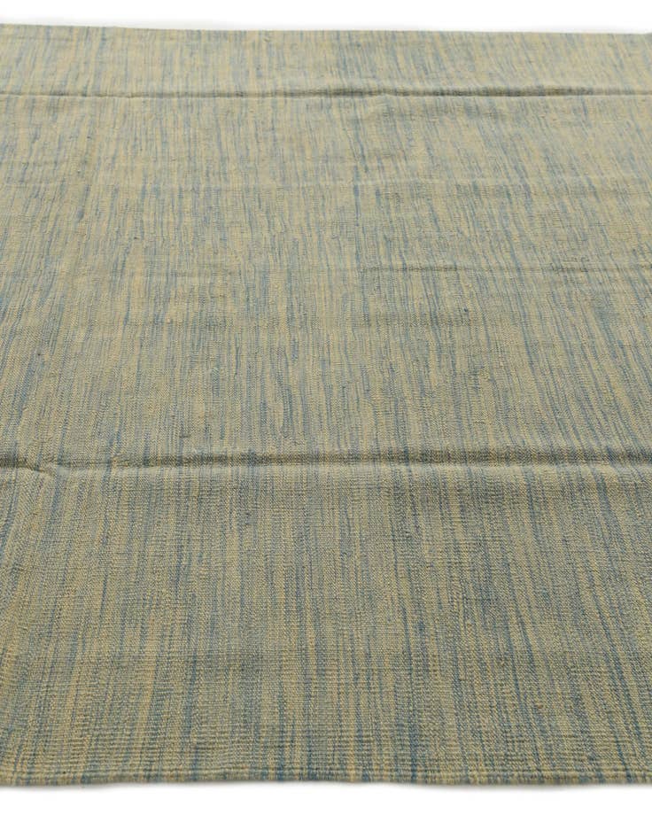 Detail image of  6' 6 x 10'  Hand Woven Kilim Modern Wool Rug
