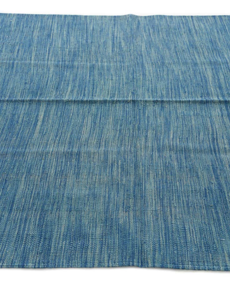 Detail image of  5' x 6' 8  Hand Woven Kilim Modern Wool Rug