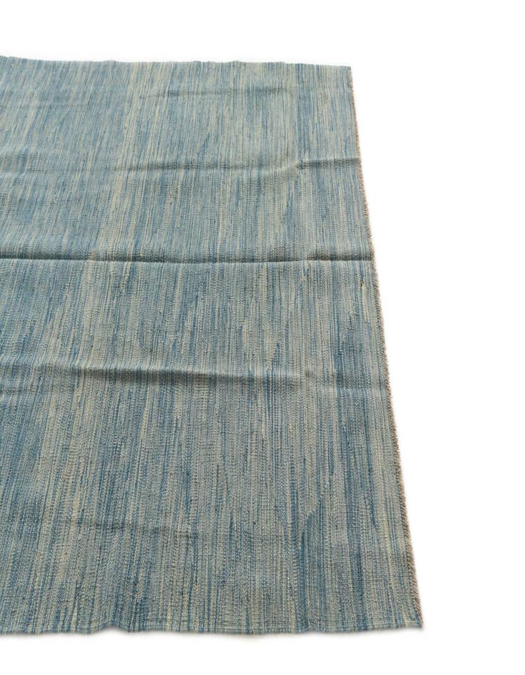 Detail image of  5' x 6' 6  Hand Woven Kilim Modern Wool Rug