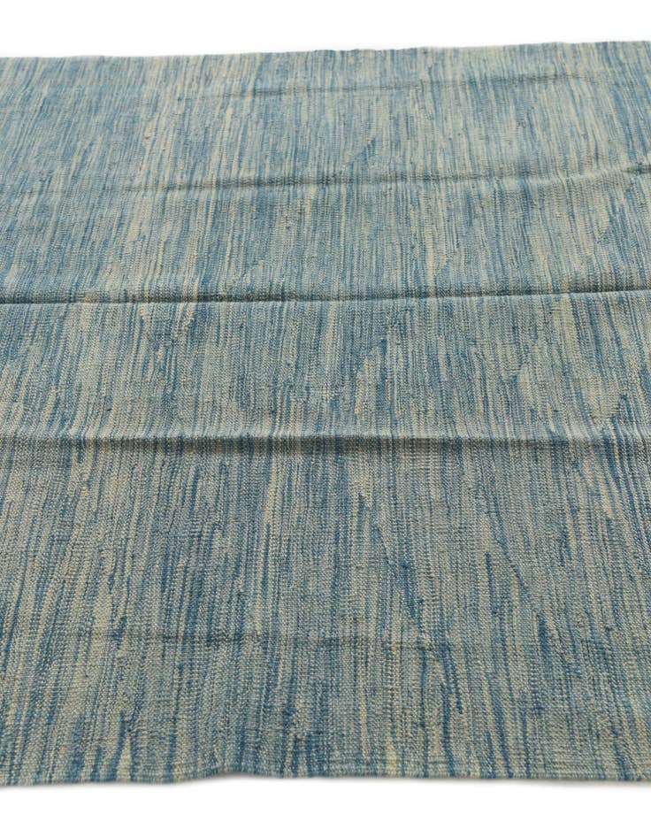 Detail image of  5' x 6' 6  Hand Woven Kilim Modern Wool Rug