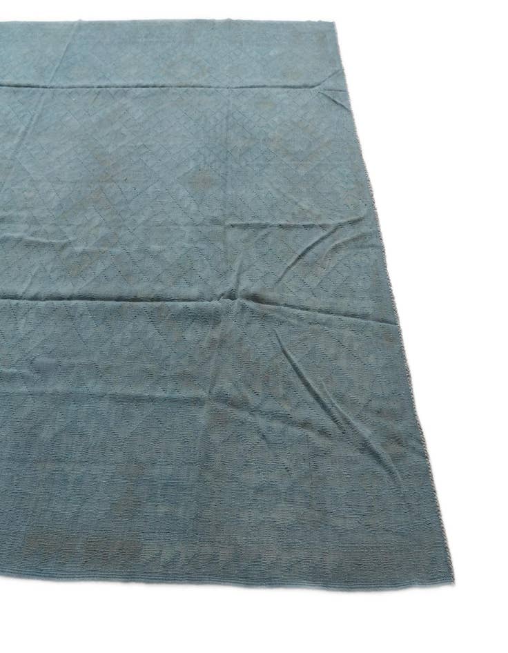 Detail image of  8' 1 x 9' 8  Hand Woven Kilim Modern Wool Rug