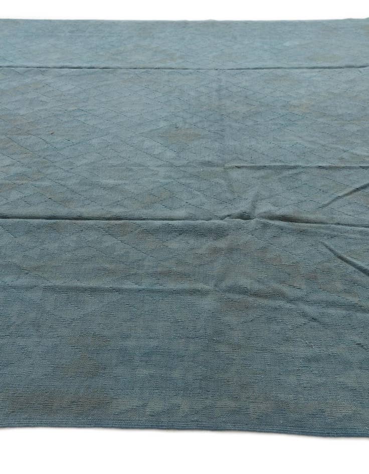 Detail image of  8' 1 x 9' 8  Hand Woven Kilim Modern Wool Rug