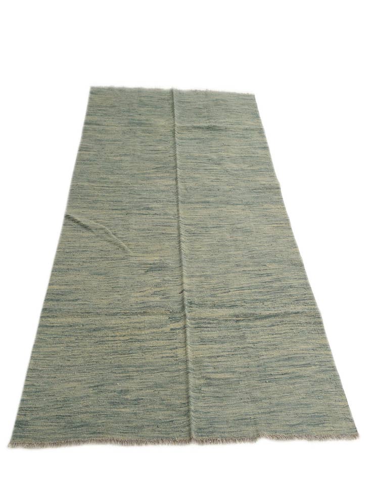 Detail image of  5' x 6' 7  Hand Woven Kilim Modern Wool Rug