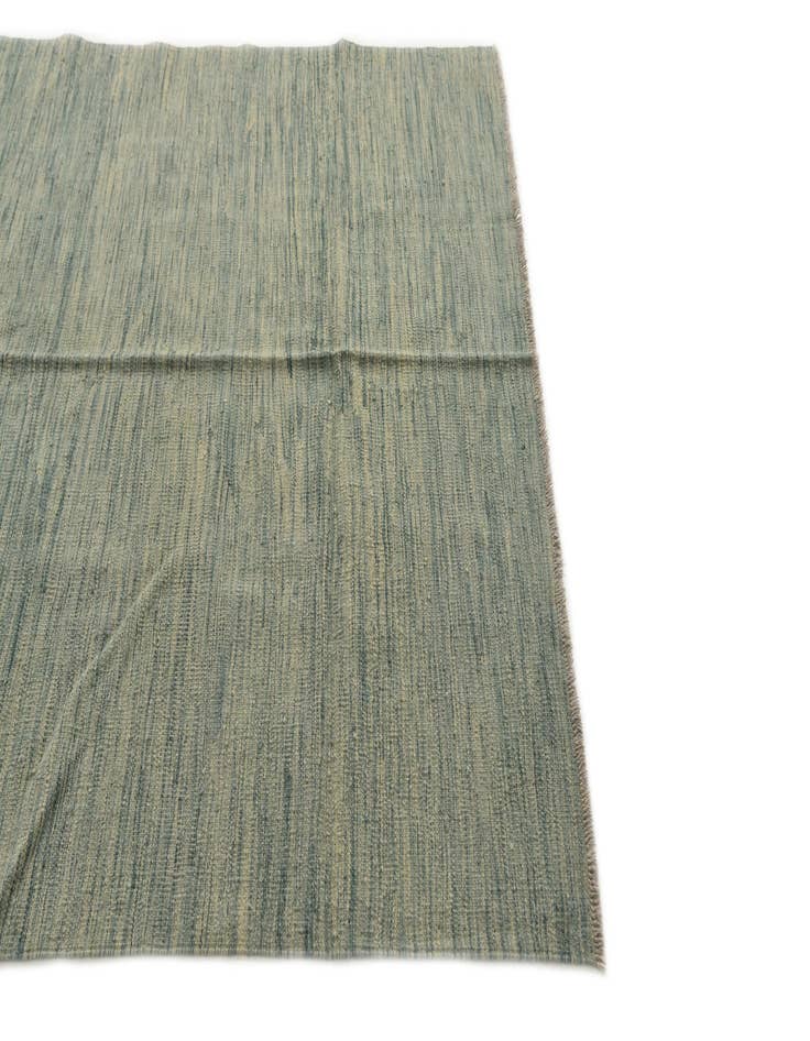 Detail image of  5' x 6' 7  Hand Woven Kilim Modern Wool Rug