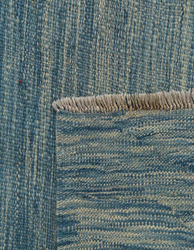 Detail image of  4' 10 x 6' 6  Hand Woven Kilim Modern Wool Rug