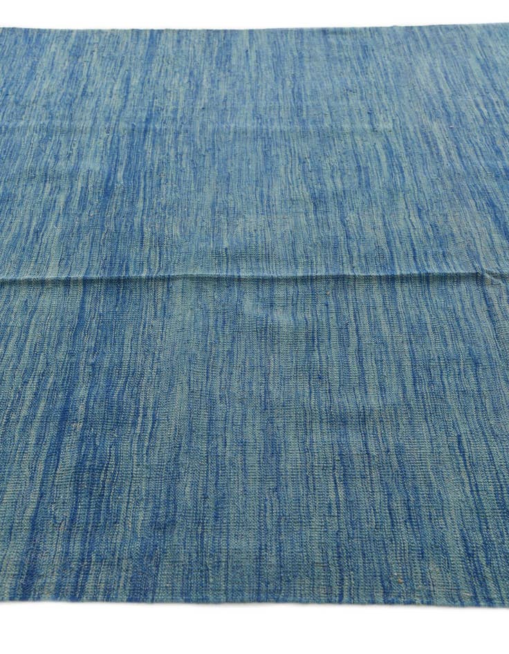 Detail image of  5' 9 x 8'  Hand Woven Kilim Modern Wool Rug