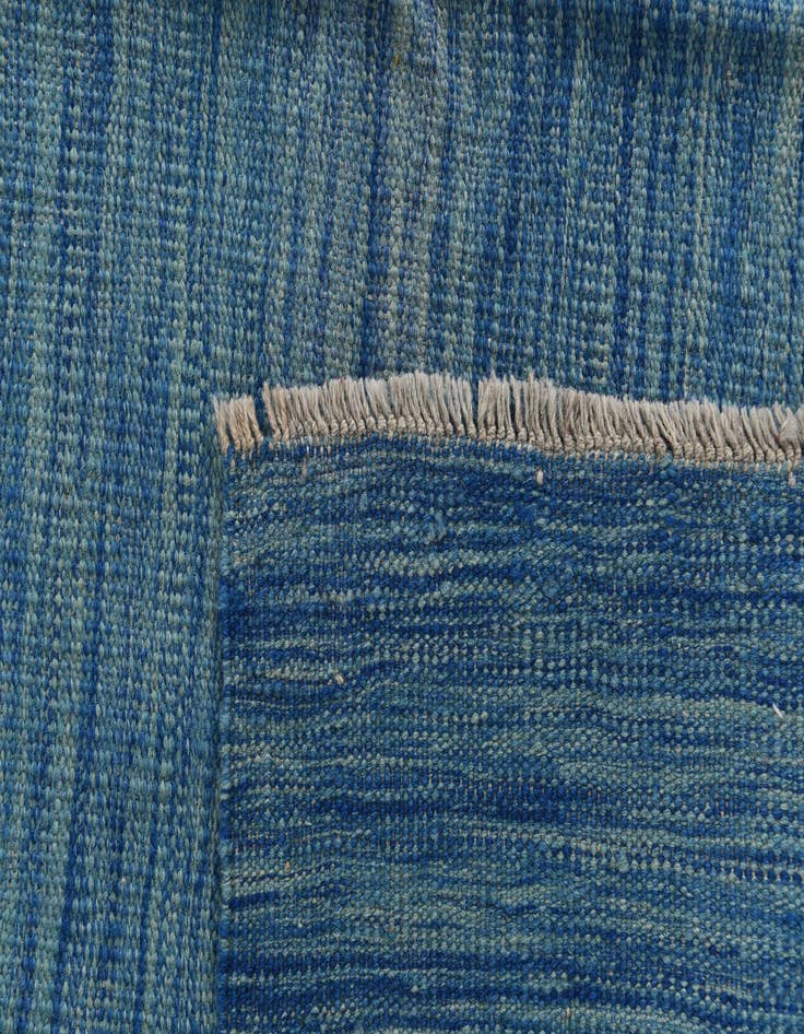 Detail image of  5' 9 x 8'  Hand Woven Kilim Modern Wool Rug