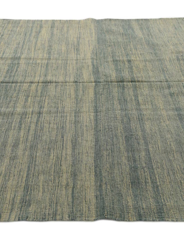 Detail image of  6' x 8'  Hand Woven Kilim Modern Wool Rug