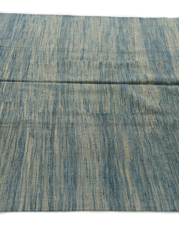 Detail image of  5' x 6' 6  Hand Woven Kilim Modern Wool Rug