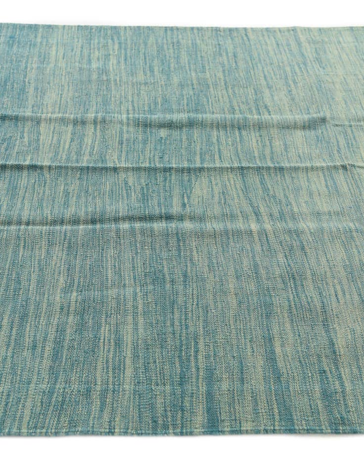 Detail image of  4' 10 x 6' 6  Hand Woven Kilim Modern Wool Rug