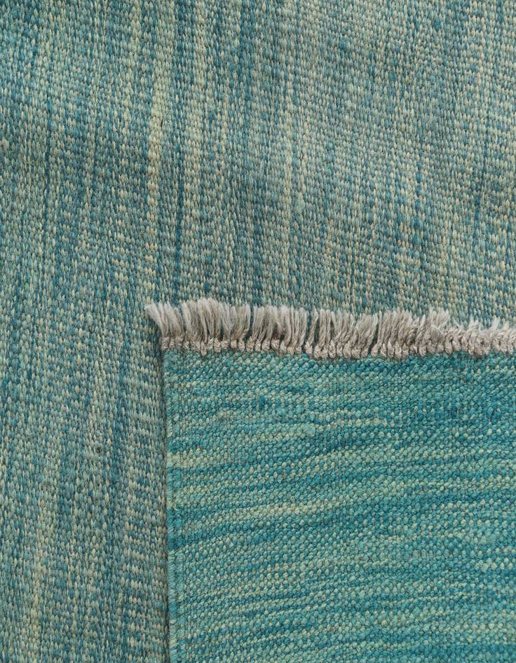 Detail image of  4' 10 x 6' 6  Hand Woven Kilim Modern Wool Rug
