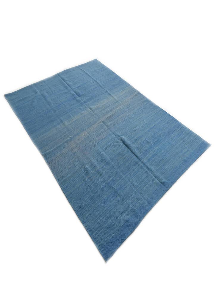 Detail image of  5' 7 x 7' 9  Hand Woven Kilim Modern Wool Rug