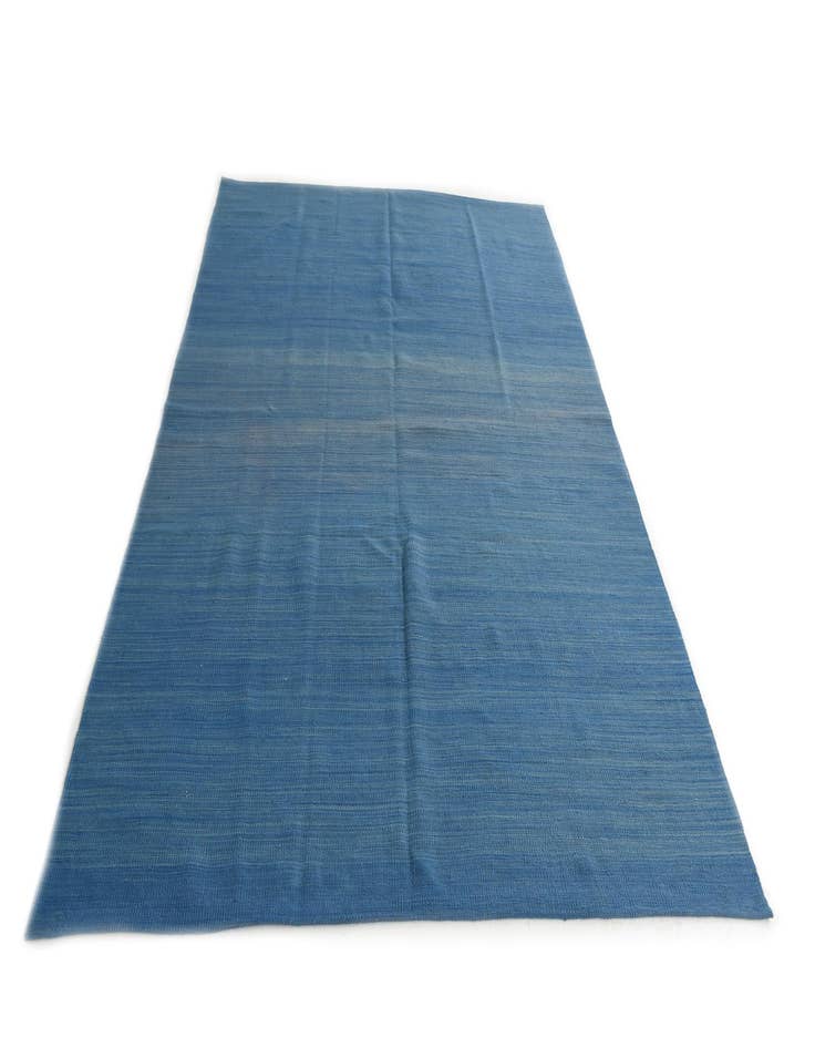 Detail image of  5' 7 x 7' 9  Hand Woven Kilim Modern Wool Rug