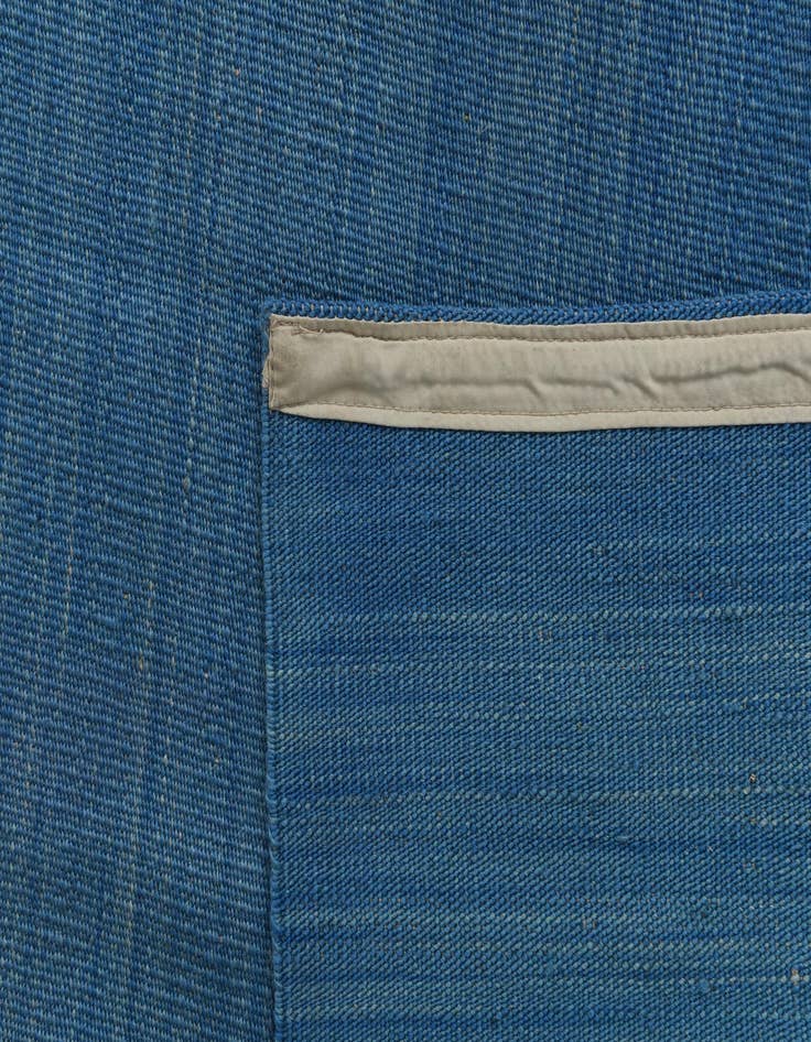 Detail image of  5' 7 x 7' 9  Hand Woven Kilim Modern Wool Rug